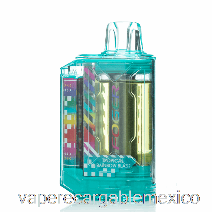 Vape Recargable Foger Ct10000 Desechable Tropical Rainbow Blast